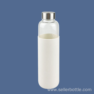 550mL Glass Bottle With Silicone Cover